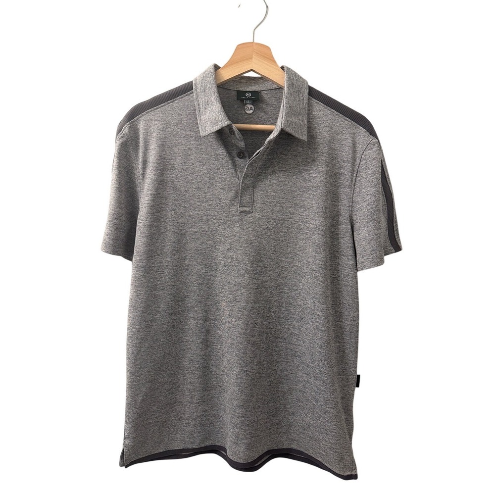 Ag Adriano Goldschmied Green Label Men's‎ Gray Heather Polo